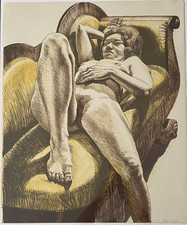 Philip Pearlstein American Contemporary Realism Lithograph Signed Listed 1971 picture