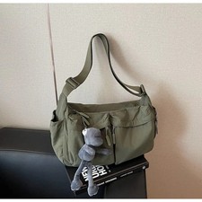 Casual Multi-pocket Messenger Bag Men Women Shoulder Bag Travel Sport Bag picture