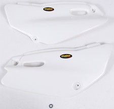 Maier Mfg Side Panels White Yamaha TTR125E TTR125L TTR125LE 04-07 picture