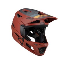 Leatt Bike Helmet MTB Gravity 4.0 Lava Red Medium 57-58cm -Fully Fuctional picture