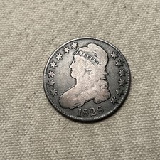 1828 Capped Bust Half Dollar 50C Cents Coin Silver O-103 #JM-D picture
