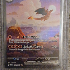Pokemon TCG Charizard ex 199/165 SV 151 SIR Full Art Holo English 2023 picture