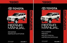 1990 Toyota 4-Runner Factory Shop Service Manual picture