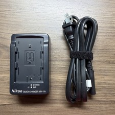 OEM Genuine Nikon MH-18a Quick Battery Charger for Nikon EN-EL3 EN-EL3A EN-EL3E picture