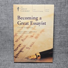 The Great Courses Becoming a Great Essayist Jennifer Cognard-Black 4 CD - Sealed picture