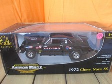 Ertl Collectibles 1972 Chevy Nova SS Old Pro LE 1:18 Diecast NrMint in Box picture