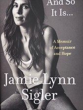 And So It Is... : A Memoir of Acceptance and Hope by Jamie Lynn Sigler (2026,... picture
