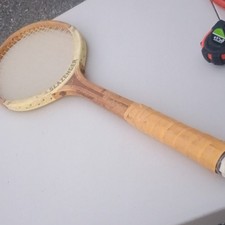 Slazenger Challenge No. 1 Wooden Tennis Racquet Vintage Slazenger Racquet picture