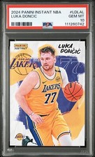 PSA10 2024 PANINI INSTANT NBA LDLAL LUKA DONCIC LOS ANGELES LAKERS picture