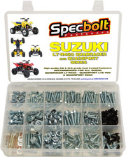 250Pc Specbolt Suzuki LT-R450 LTZ400 Z250 ATV Bolt Kit for Maintenance picture