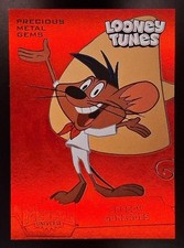 2024 Fleer Retro Looney Tunes Speedy Gonzales #MU-15 Metal Universe PMG Red /100 picture