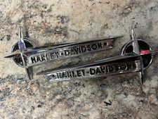 Vintage 1961-62 Harley-Davidson Panhead Gas Tank emblems picture