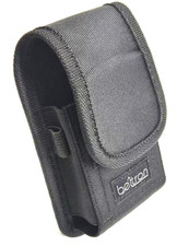 BELTRON Universal Nylon Flip Phone Case with Metal Belt Clip & Secure Closure picture