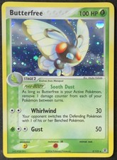 SWIRL Butterfree 2/112 EX FireRed & LeafGreen Cosmos Holo Rare Pokémon 2004 NM picture