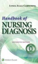 Handbook of Nursing Diagnosis - Paperback - GOOD picture