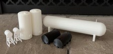 1/64th Tank set - Nh3/propane, 300gal Fuel 2x, Standup Fuel Tanks, 2 Black Tanks picture
