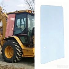 RH Rear Glass 164-1059 Fit CAT Backhoe 416D 420D 428D 430D 432D 438D 442D 446D picture