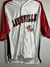 Vintage University Of Louisville Cardinals Converse Jersey Rare Size 52 Retro picture
