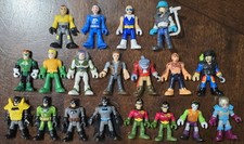 Fisher-Price Imaginext DC Super Friends Batman Joker Buzz Lightyear Lot of 19 picture