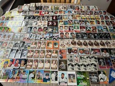 P83.  Huge Lot Baseball Old Timers Trading Cards Around 600 Cards  picture