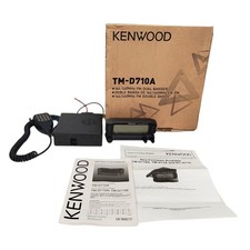 Kenwood TM-D710A Dual Band VHF/UHF APRS Transceiver With Box Tested picture