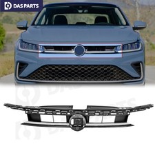 Front Upper Grile W/Chrome & Black Fit For 2025 Volkswagen Vw Jetta 17A853651BA picture