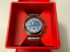 SWATCH MIDDAY IN THE MIRROR YVS541G Quartz Chronograph Swiss Made Watch picture