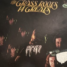 Grass Roots 14 Greats LP Vinyl Gusto Records Rock 12