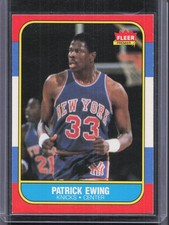 1986-87 Fleer #32 Patrick Ewing picture