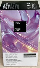 IGK Paid In Full High Gloss Intense Repair Treatment 1-5 Kits New Sealed picture