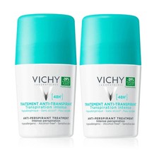 Vichy 48H Intensive Anti-perspirant Deodorant Roll-on 2 x 50ml (Free Shipping) picture