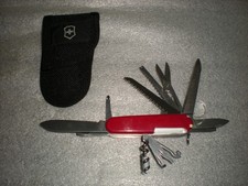 OEM Victorinox Officier Suisse Red Swiss Made Army Knife Multi Tool Saw Scissors picture