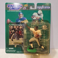 ART POWELL 1997 Kenner Starting Lineup SLU RAIDERS NEW IN PACK EXCELLENT picture