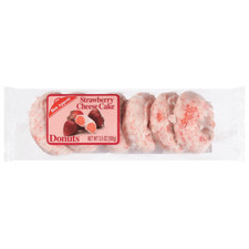 Bon Appetit Mini Strawberry Cheese Donuts, 6 Count per Pack, 8 Packs picture