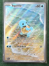The Pokémon Company Squirtle 170/165 SV 151 Illustration Rare Holo Full Art EN picture