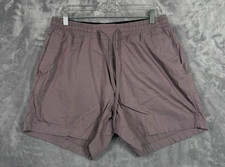 Lululemon License to Train Linerless Shorts Mens Large Purple Lavender Gym picture
