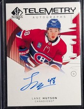 2024-25 Upper Deck SP Authentic Lane Hutson 185Rookie Auto RC #T-LH picture