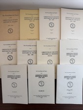 The Proceedings and Papers of Greenville County Historical Society 1962 to 2014 picture