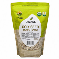 McCabe Organic Coix Seed Job's Tears 2 Lbs - High Protein, Fiber & Antioxidants picture