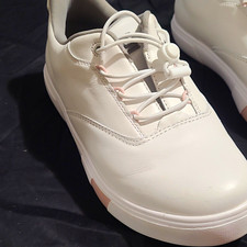 Anodyne No. 93 Women's Leather Orthopedic Diabetic Sneaker 7.5 XW White Toggle  picture