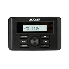 Kicker 46KMC3 Weather-Resistant Gauge-Style Media Center With Bluetooth picture