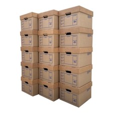 UBMOVE File Boxes 200# Strength, Small, 15
