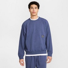 Nike Heritage Men’s Dri-FIT Fleece Fitness Top Thunder Blue HJ3136-437 Size M picture