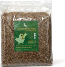 Black Soldier Fly Larvae for Chickens, 100% Natural Premium Quality Non-GMO picture