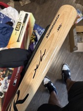 Kade Anderson Signed Auto Bat Fanatics Under Wraps Rookie Hot Prospect Mariners picture