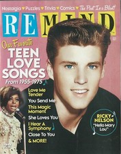 Remind Magazine June 2021 Ricky Nelson Teen Love Songs 1955-1975 NM No Label picture