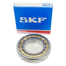 NEW SKF NU 214 ECM/C4 Roller Bearing Brass Cage New Ships FAST IN US picture