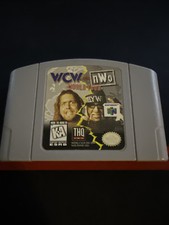 WCW vs. NWO World Tour Nintendo 64 N64 Authentic Tested picture