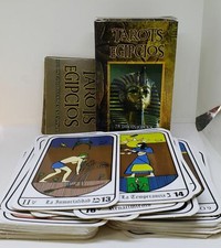 TAROT EGIPCIO NEW SPANISH ORIGINAL 78 CARTAS ON SALE  picture