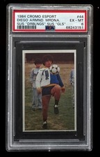 1984 Cromo Esport Diego Armando Maradona Sus Driblings Sus Goles #44 PSA 6 picture